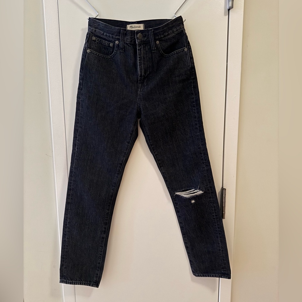Madewell black jeans size 24